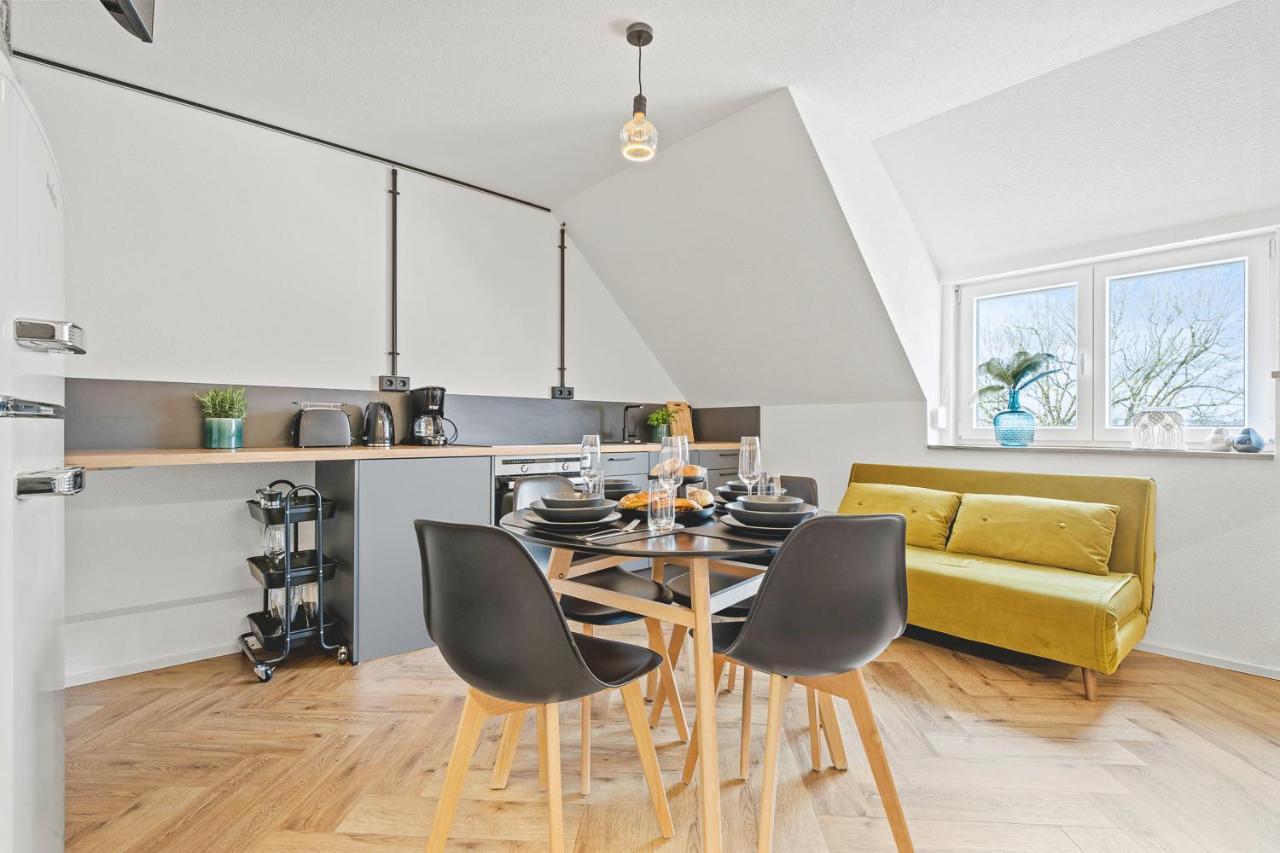 メッケンベウーレンKleines Schreinerloft Inkl Klima - 5 Min Zum Ravensburger Spielelandアパートメント エクステリア 写真